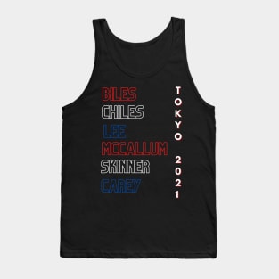 2021 Gymnastics Olympic Team Tank Top